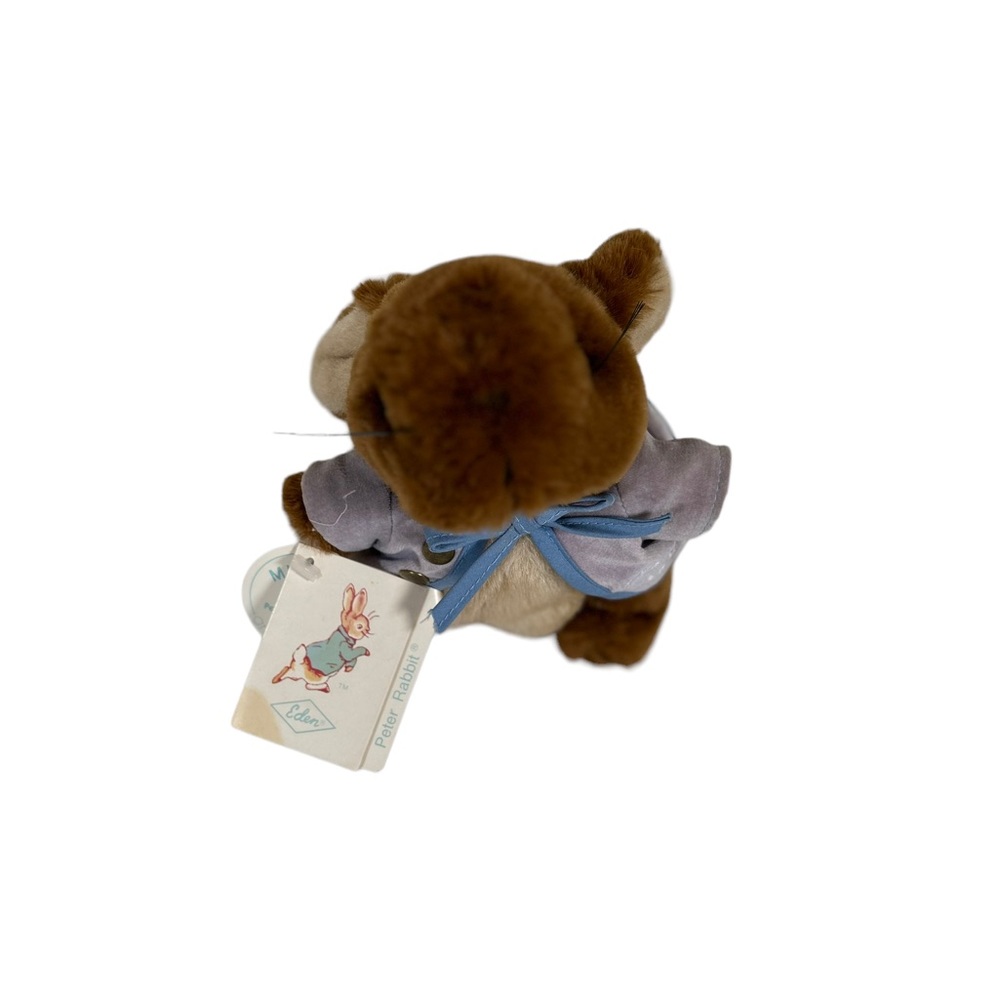 Eden Toys Peter Rabbit Beatrix Potter Plush Blue Coat Stuffed Animal Vintage